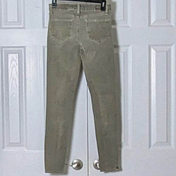 PAIGE Women's Straight Leg Verdugo Jegging Jeans  Size 27 Sage Green - Picture 2 of 8
